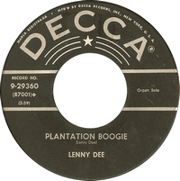 lenny dee - plantation boogie